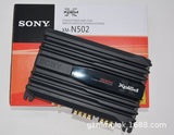 汽车音响功放索尼SONYXM-N502两路功放2声道推纯低音喇叭