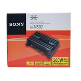 汽车音响功放索尼SONYXM-N502两路功放2声道推纯低音喇叭