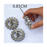 Durable Heat Resistant Accessories Barbecue Frame Gear DIY Parts Automatic Revoing Mini Hardware Wheel