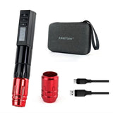 2022 New Ambition hunter wireless Tattoo pen machine 1650mAh Lithium Battery Power Supply LED Digital for body art