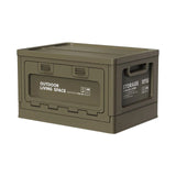 27L Camping Large Capacity Bench Chopping Board Lightweight Car Storage Food Box for Outdoor Tourist