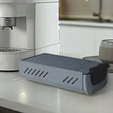 Espresso Knock Drawer,Dump Bin,Non Slip,Coffee Knocker Drawer,Coffee Ground Container for Kitchen Bar Coffee Shop Home