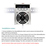 Intelligent Small Dehumidification Switch Extractor CZCS860A Iatable Cabinet Drainage Type Dehumidifier Tool