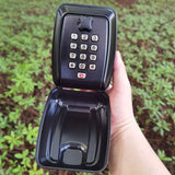 Wall Mounted Large Secure Waterproof Outdoor Box With 12 Code Rustproof Weatherproof Heavy Duty Key