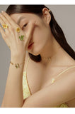 Butterfly girlfriends bracelet 925 silver simple and cold
