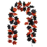 5.7FT Artificial Maple Leaf Garland - For Wedding & Thanksgiving Decor