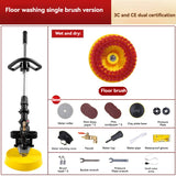 Portable Concrete Ground Brushing Carpet Cement Floor Polishing hine Marble Tile Terrazzo Cleaner