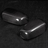 2Pcs Rearview Mirror Cover Trim Fit for Mitsubishi Lancer EX  X 10 2009 2010 2011 2012 2013 2014 2015 2016 Car Styling