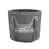 12L/20L Thicken Portable Multifunctional Folding Bucket Outdoor Backpack Camping bucket Hiking Trip Fishing Wash Cleaning Tool