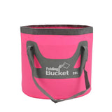 12L/20L Thicken Portable Multifunctional Folding Bucket Outdoor Backpack Camping bucket Hiking Trip Fishing Wash Cleaning Tool