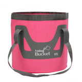 12L/20L Thicken Portable Multifunctional Folding Bucket Outdoor Backpack Camping bucket Hiking Trip Fishing Wash Cleaning Tool