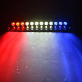 12LED Emergency LED Strobe Light Police for Car Truck Red Blue Amber White LED Flasher Beacon Warning Lamp Car Light Assembly