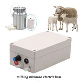 12V Electric Milking Pump Electric Milking Machine Accessory Vacuum Pump Not Include Bucket for Donkey Sheep Cow Horse