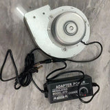 24V 45W Turbo Centrifugal Blower DIY Purifier Large Air Volume Exhaust Suction Campfire Fan G1G133-DE19-15