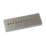 Riveting Stake Large 36 Holes Stainless Steel for Jewellers Watchmaker Repair Tool