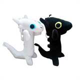 2PCS Toothless Meme Plush Toy Dancing Dragon Stuffed Soft Animals Plushies 25cm Doll Anime Game Room