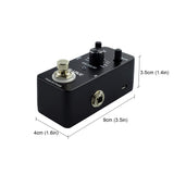 M-VAVE DIG DELAY Digital Guitar Effect Pedal with 9 Delay Effects True Bypass Full Metal Shell