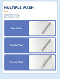 220V Intelligent Sanitary Ware ABS Automatic Bathroom Electric Bidet Lid Smart Toilet Seat Cover