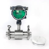RS485 Modbus Food Grade Tri-Clamp Type Turbine w Meter For Boiler Feed Water