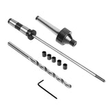 MT2 Metal Pen Woodturning Accessories - Mandrel with Bushings for Woodworking Workshop