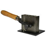 Gold/Sier/Metal Eu Molding Ingot Mould Size Adjustable Jewelry Tools Oil Groove Chisel Wooden Handle Moul