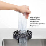 Faucet Rinser,For Kitchen Sinks,Bar Glass Washer For All Kinds Of Cup,Can Be Cleaned 360 Degrees,No Dead Corners