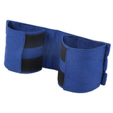 Portable Non-Slip Strap Adjustable Medical Seat Belt Wheelchair Leg Supporst Foot Rest Restraint Elderly Disabled