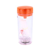CRUSHER Portable LED Smoking Grass Pipe Hookah Cup Built in Filtered Water Pipes Cigarette Holder Set Gadgets for Men