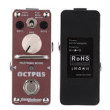 Aroma Pitch Shift Mini Electric Guitar Accessories Footswitch Pedal Analog Detune Guitar Processor Multi Effect Synthesizer