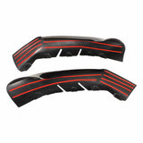 Front Bumper Diffuser Anti Impact Glossy Black  Front Bumper Lip Spoiler for Car