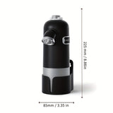 1pc Touchless Liquid Soap Dispenser, 11.8oz/350ml Capacity Wall-mounted Soap Dispenser, Smart Induction Electric Foam Machine, Bathroom Accessories