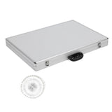 Aluminum Alloy Waterproof Suitcase Jewelry Display Storage Box Organizer Case (#2)