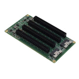 2 Port SFF-8654 to 4 PCIe X16 Slot Adapter PCIe X16 Slot Expansion Board with 8 PIN Power Socket