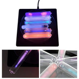 NIKOLATOY Noble Gas Glowing Tubes 5-Set He/Kr/Ar/Ne/Xe Physics Supplies ElemenRY