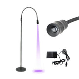 UV Lash Light with Foot Pedal UV Gel Curing LED Adjustable Gooseneck Lash Lamp for Lash Artists Nail Tech Makeup Studios US Plug 5W