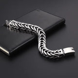 Titanium steel men's bracelet