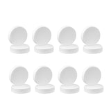 16 Pack Wide Mouth Jar Lids,Plastic Storage Caps for Canning Jars,Leak-Proond Anti-Scratch Resistant Surface