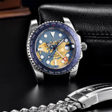PAGANI DESIGN GMT NH34 Luxury Men Mechanical Wristwatch Ceramic Bezel Waterproof Automatic Watches Men's Business Reloj Hombre