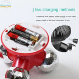 USB battery amphibious vibration triangle waist abdomen back neck massager