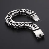 Titanium steel men's bracelet