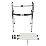 Elderly Walking Aid 6 Gears Adjustable Portable Strong Bearing Capacity Foldable Walker for Disabled