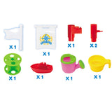 Water Table Playset Sand Toys Molds Set Outdoor Indoor Beach Play Activity Sandbox For Kids Boys Girls
