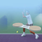 Tennis Rebound Trainer - Soccer Wall, Baseball Bounce Training Net Practice Equipment PE Rebounder