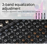 Professional Audio Mixer 8 Channel Mi Console Bluetooth Sound Board USB Reverb For PC Stage Studio DJ Controller Podcast