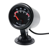 20:1-10:1 Auto Racing 52MM Air Fuel Ratio with Narrowband O2 Oxygen Sensor 0258006028 for 12V Car AFR Gauge White LED