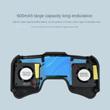 Air Circulation ABS Mask With Oculus Quest Dual Drive Fan 2 Gear Adjustment Porous Ventilation For VR Accessories