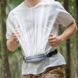 Coog Small Rechargeable Wearable Waist Mounted Fan - 3 Speeds for Running, Cycling, Outdoor Sports