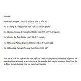 Blade Holder Turning Integrated Five Clip Piston Tool Holder Set Fast Change US Wedge Type 250-100