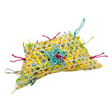 Bird brushed straw toy