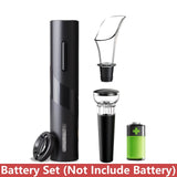 Electric Automatic Red Wine Opener with Foil Cutter - Kitchen Gadget & Accessory